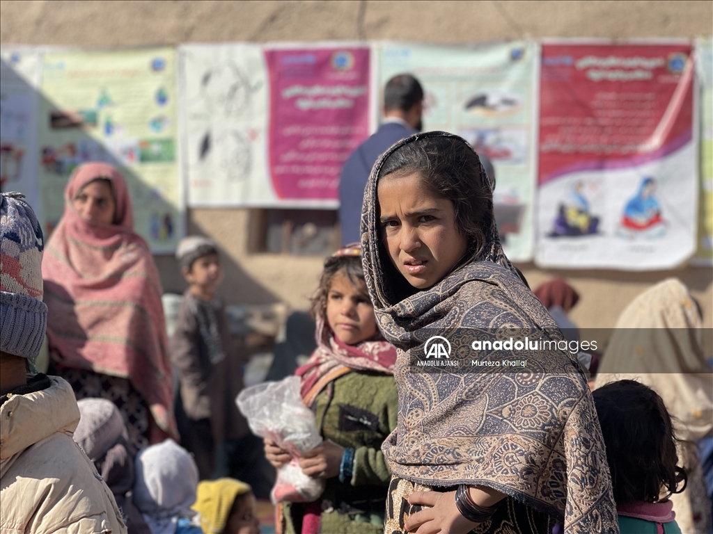 Afganistan'ın güneyindeki Kandahar vilayetinde sağlık seminerleri