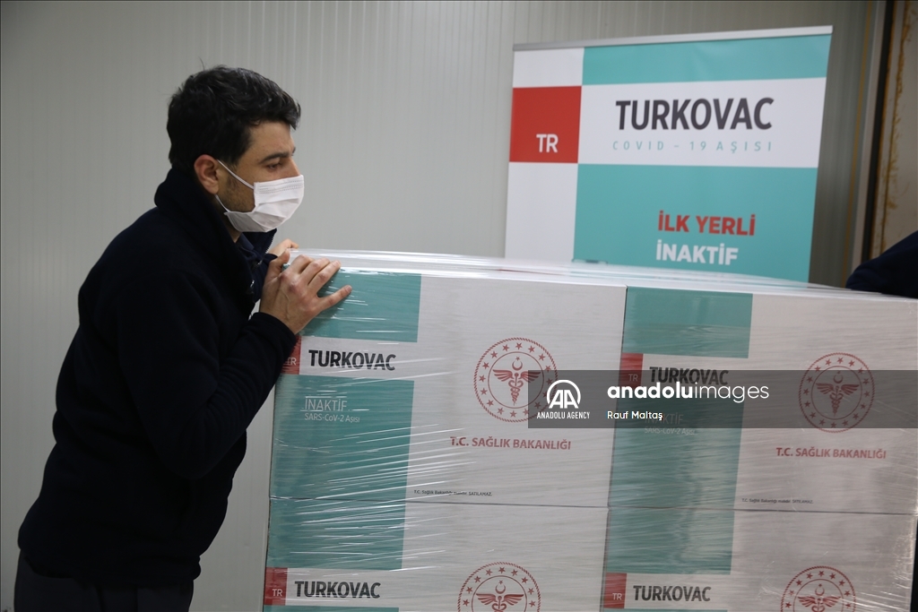 Kiriman pertama vaksin Covid-19 buatan Turki "Turkovac" dimulai 