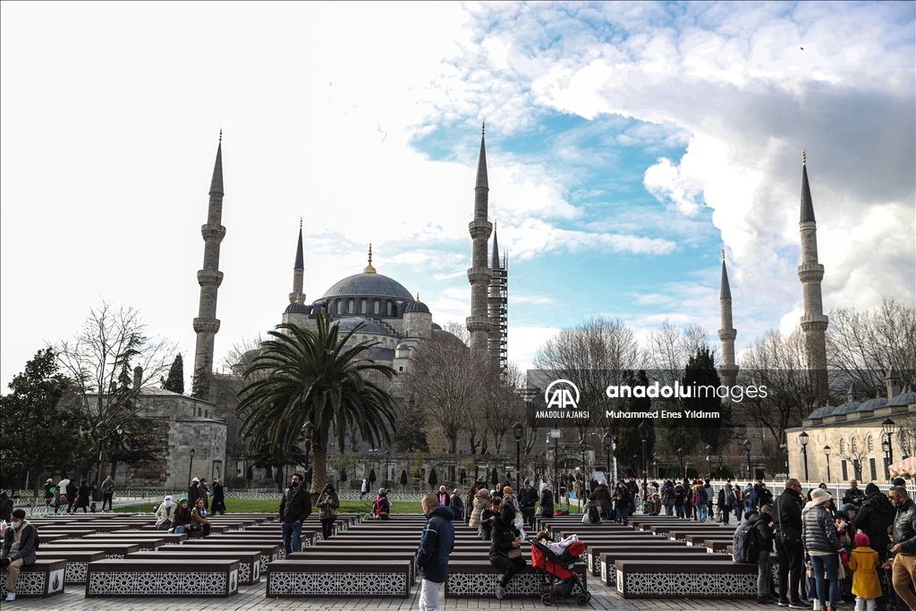 Sultanahmet Camisi'nin en kapsamlı restorasyonu 2022 yılının ortalarında tamamlanacak