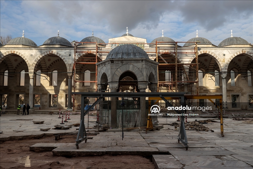 Sultanahmet Camisi'nin en kapsamlı restorasyonu 2022 yılının ortalarında tamamlanacak