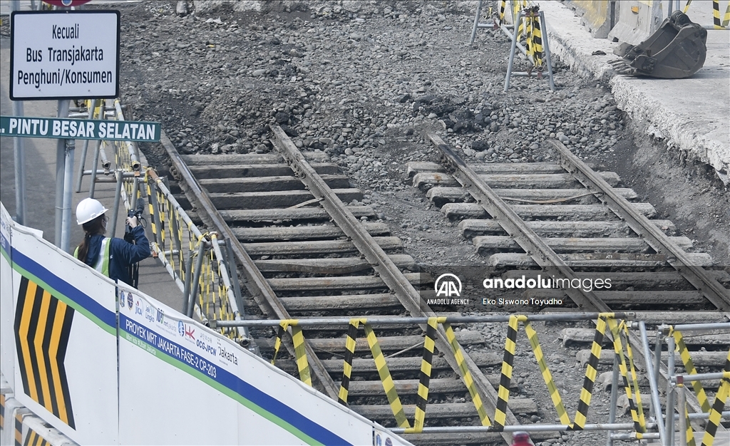 MRT Jakarta temukan jalur tram zaman Belanda