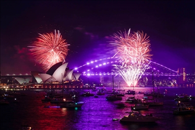 Австралија со огномет ја дочека 2022 година
