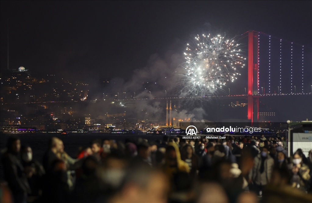 New Year celebrations in Istanbul