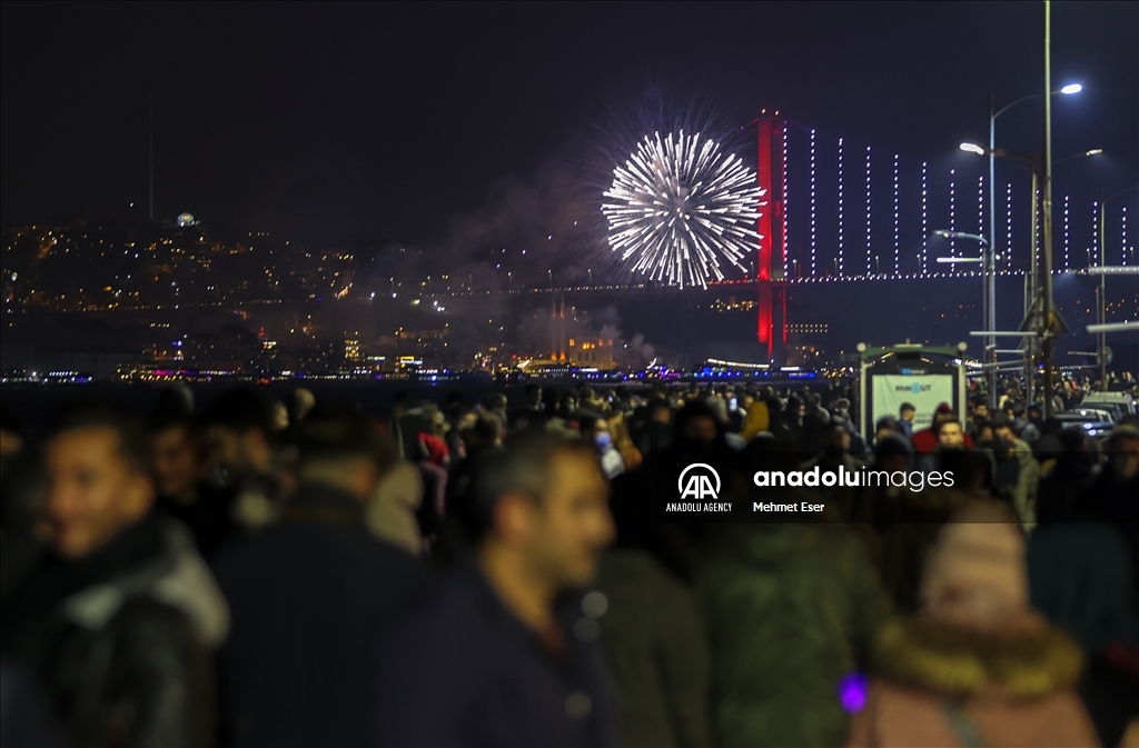 New Year celebrations in Istanbul