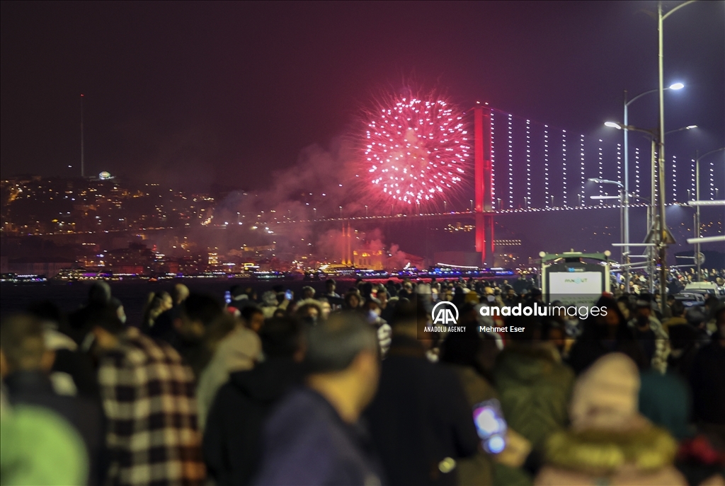 New Year celebrations in Istanbul