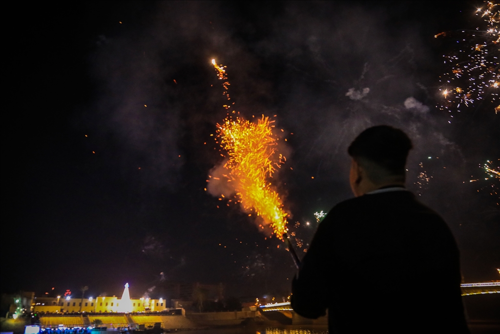 New Year celebrations in Baghdad