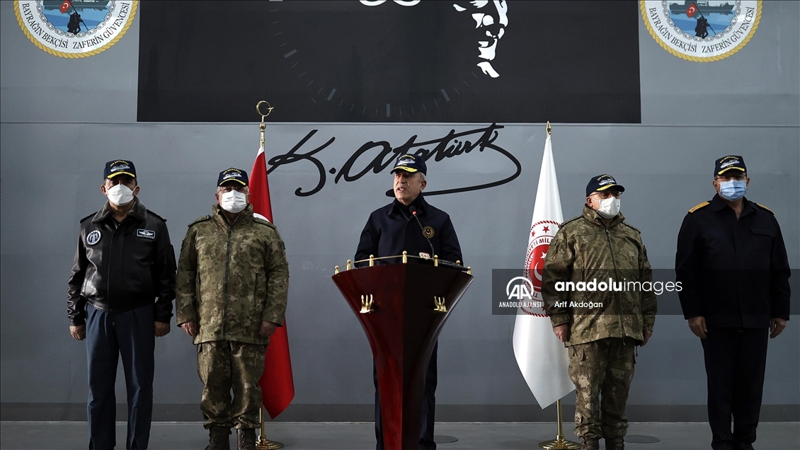 Akar ve TSK'nın komuta kademesinden yılın son gününde yoğun mesai