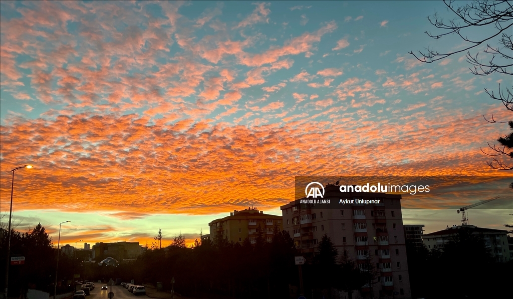Ankara’da günbatımı