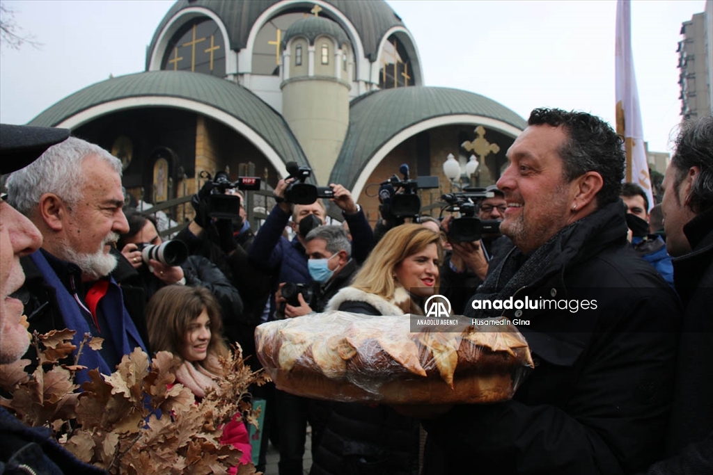 Во Соборниот храм во Скопје одбележан Бадник