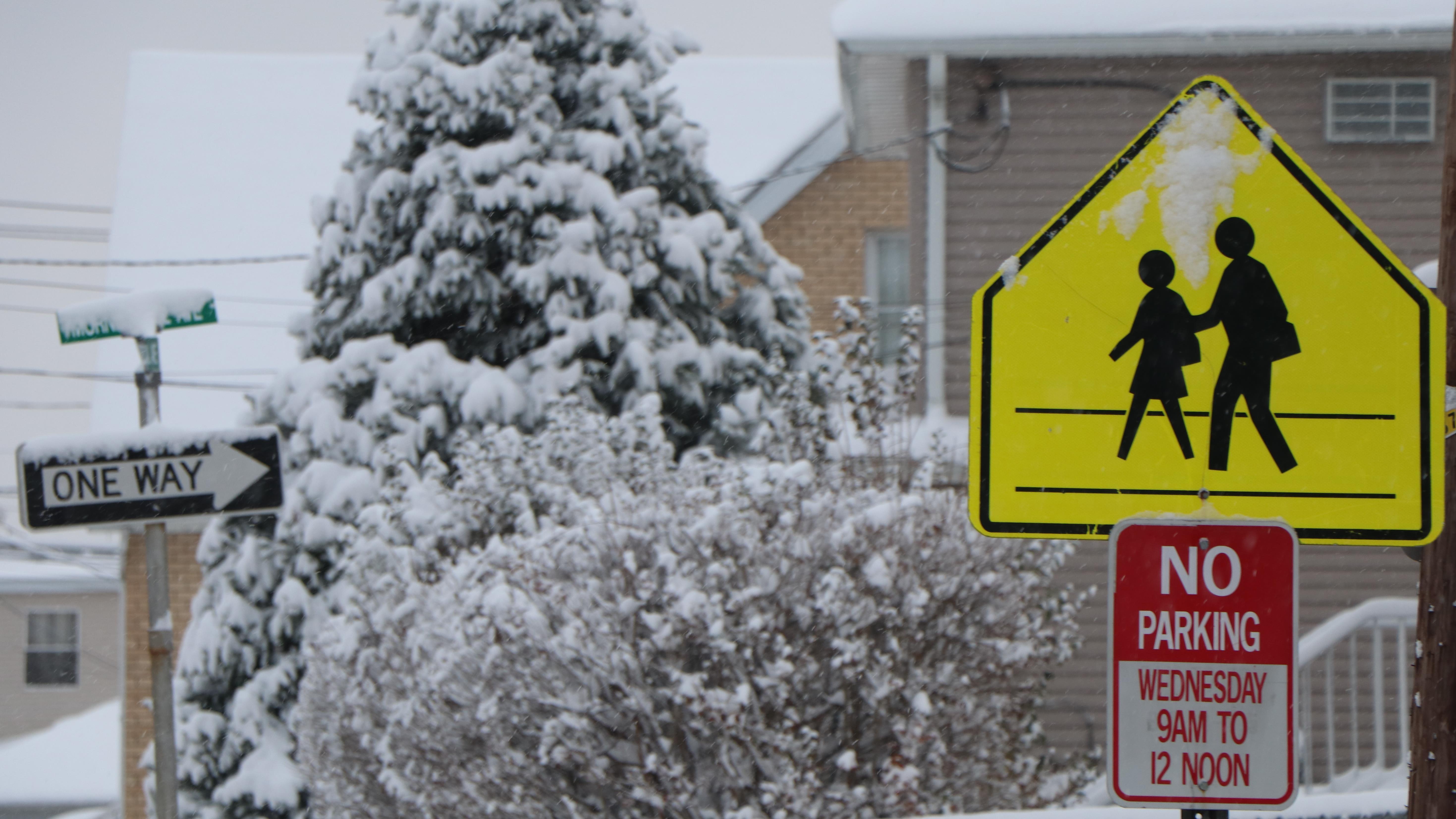 New York ve New Jersey bölgesine mevsimin ilk karı yağdı