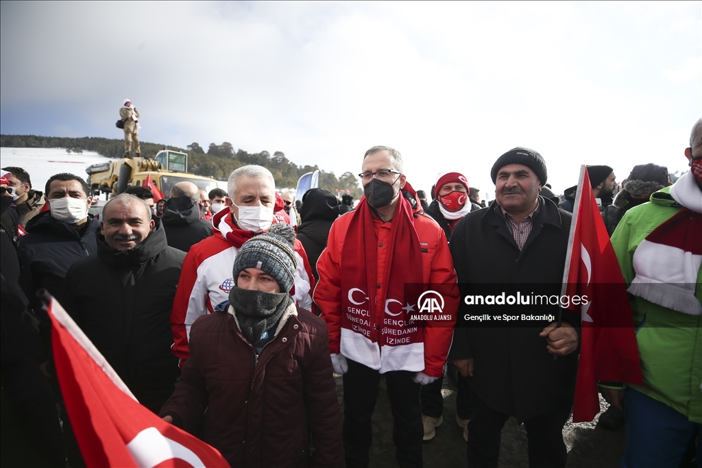 Türkiye Sarıkamış'ta "Şühedanın İzinde" yürüdü