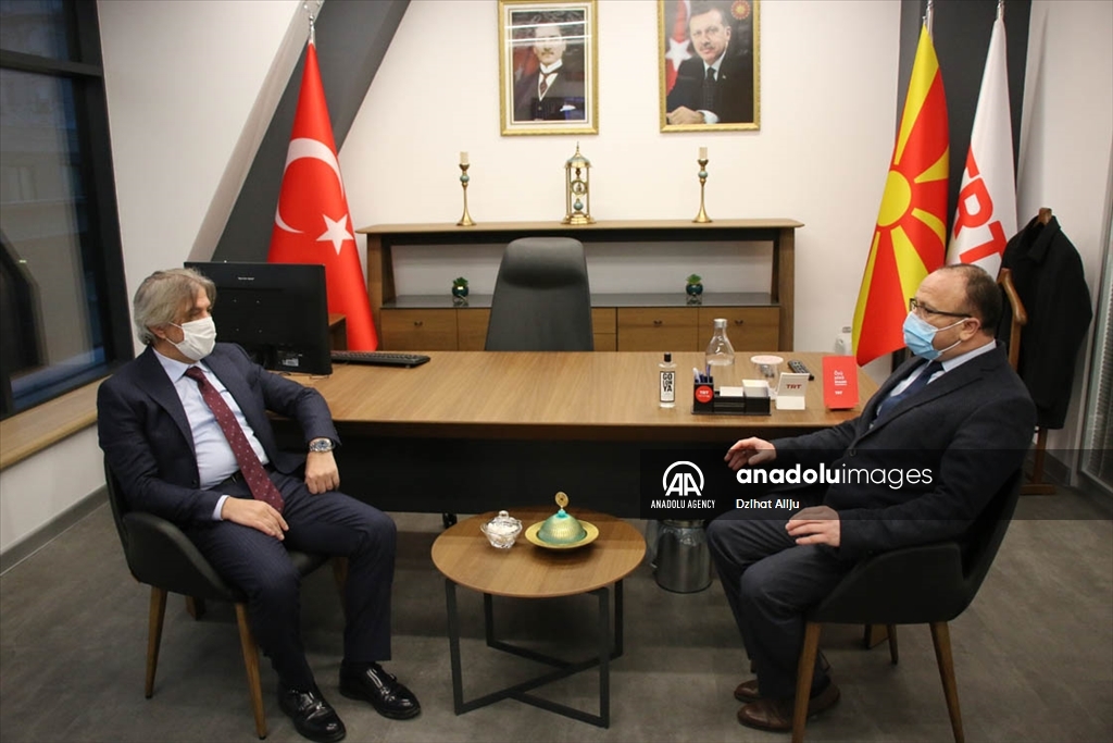 Заменик министерот за култура и туризам на Турција Демирџан се сретна со издавачите во Северна Македонија