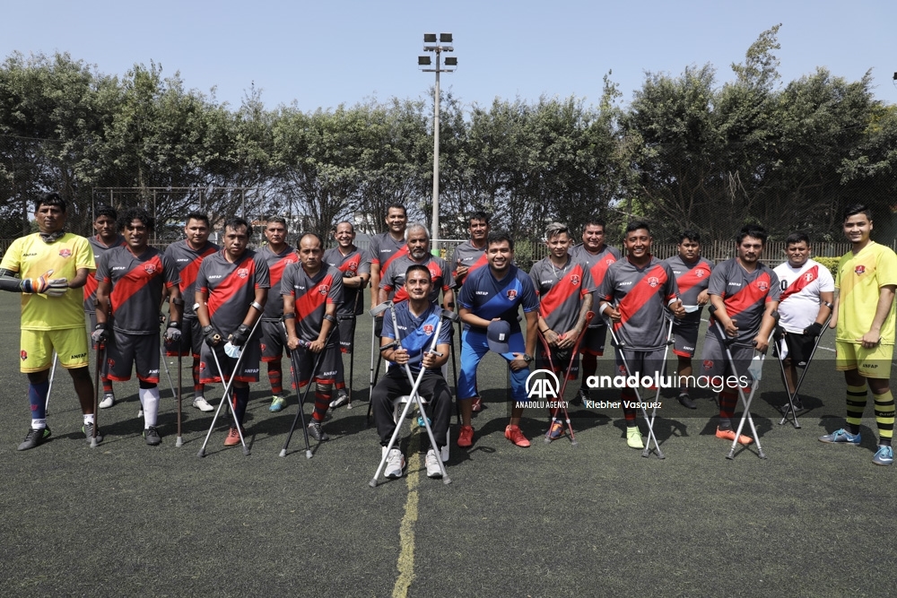 Futbolistas discapacitados sueñan con representar a Perú en el Mundial de Amputados 2022 que se realizará en Turquía
