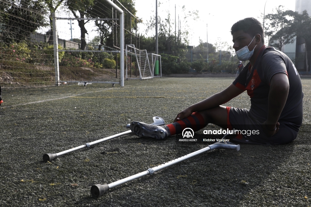 Futbolistas discapacitados sueñan con representar a Perú en el Mundial de Amputados 2022 que se realizará en Turquía