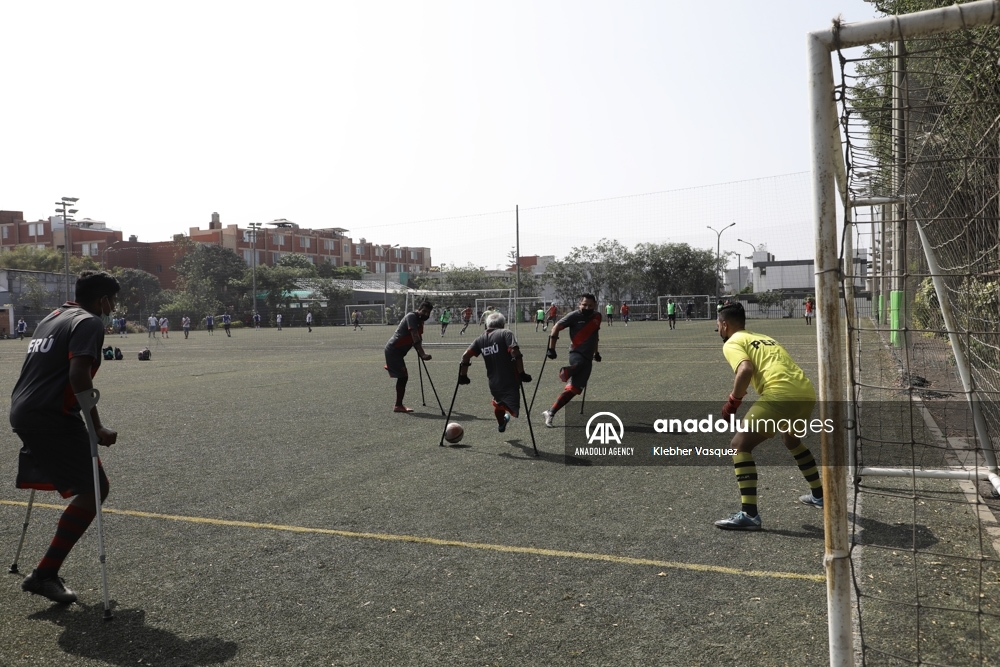 Futbolistas discapacitados sueñan con representar a Perú en el Mundial de Amputados 2022 que se realizará en Turquía