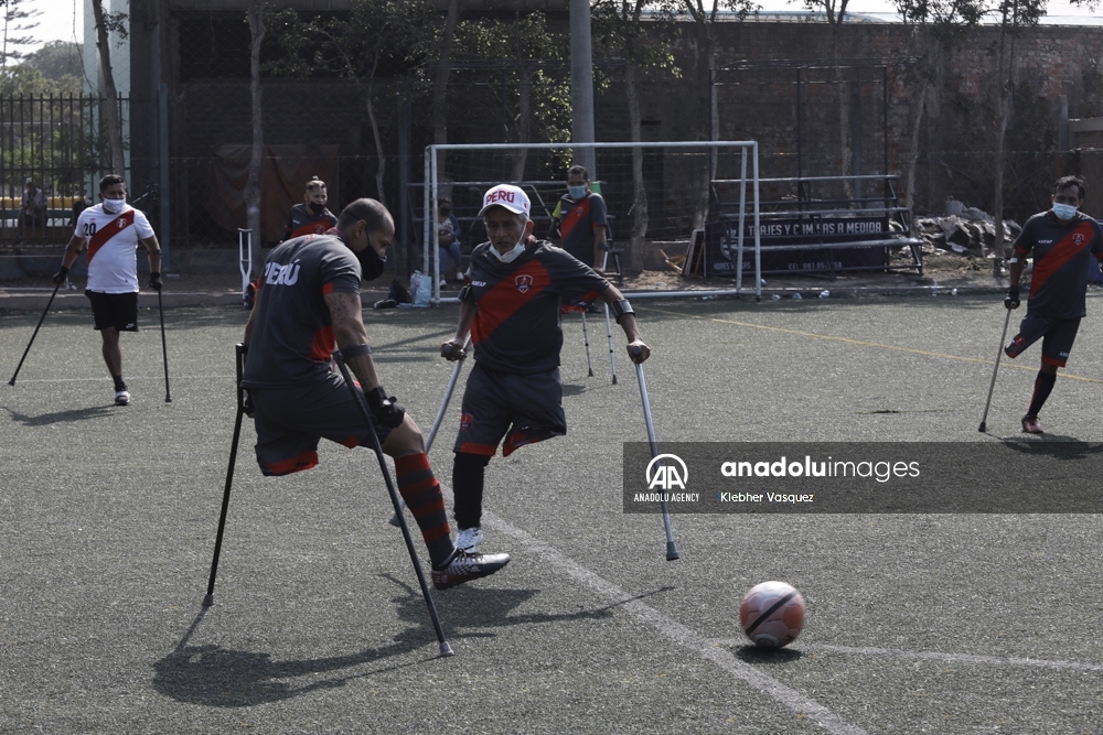Futbolistas discapacitados sueñan con representar a Perú en el Mundial de Amputados 2022 que se realizará en Turquía