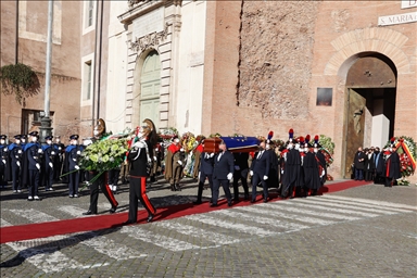 Así se vivió el funeral del presidente del Parlamento Europeo, David Sassoli, en Roma