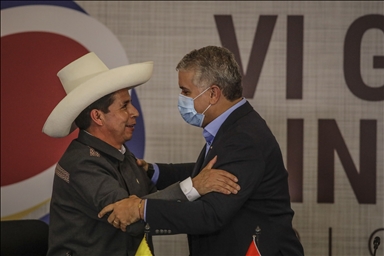 Visita del presidente de Perú, Pedro Castillo, a Colombia