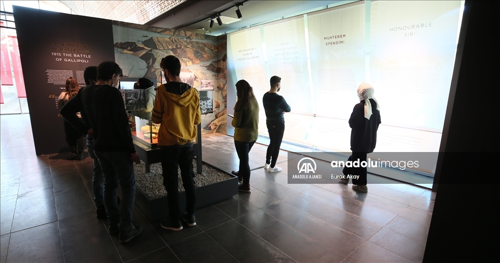 Kızılay Ağadere Müzesi Çanakkale Savaşları'nda yaşananları gözler önüne seriyor