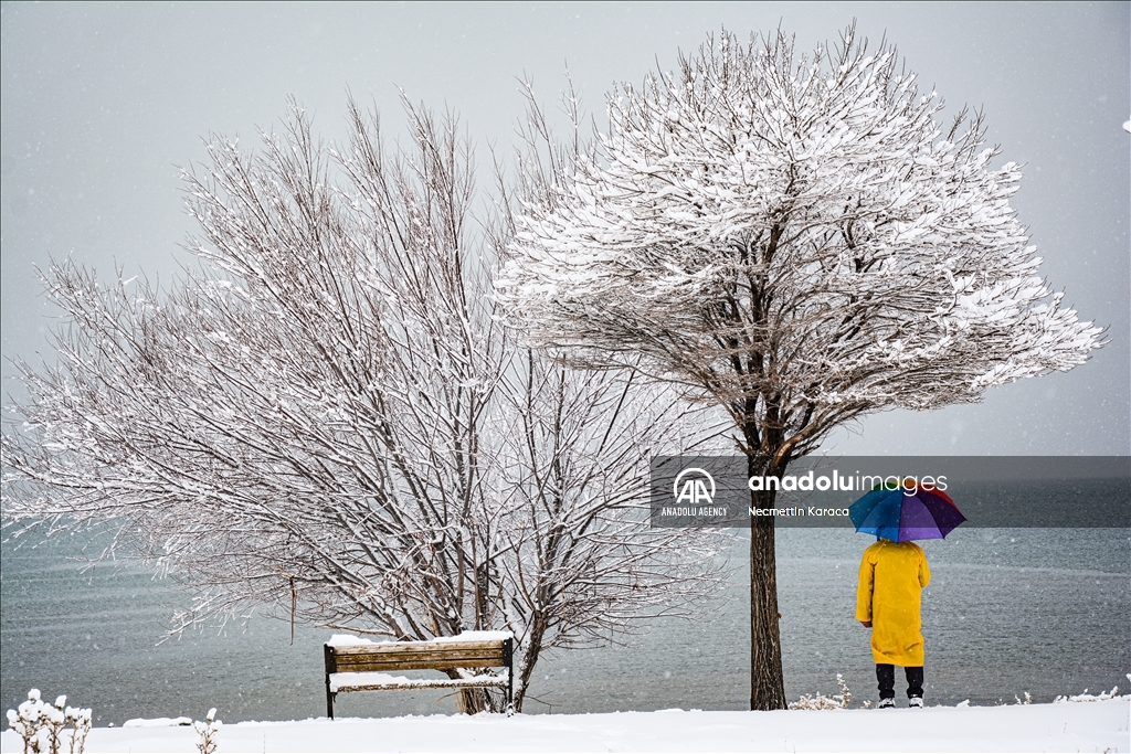 Čarobni zimski prizori u turskom Vanu