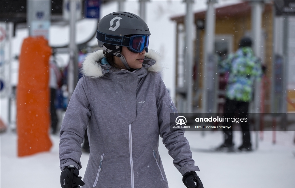 Adrenalinin vazgeçilmezi Palandöken yurt dışındaki Türklerin yeni adresi oldu