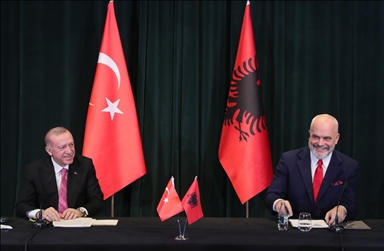  Cumhurbaşkanı Recep Tayyip Erdoğan, Arnavutluk'ta