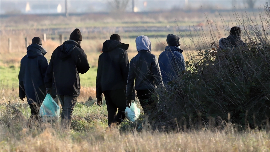 Irregular migrants struggle to survive during winter in Calais