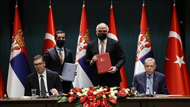 ترکیه و صربستان 4 تفاهم‌نامه همکاری امضا کردند