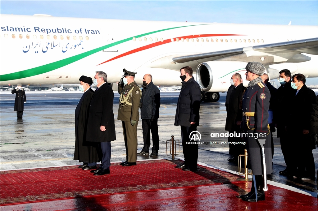 رئيس جمهور ایران وارد مسکو شد