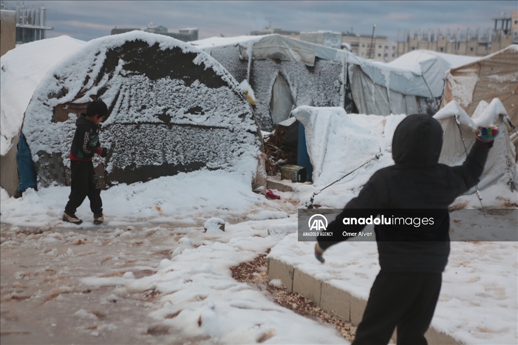 تخریب زاغه‌های پناهجویان در شمال سوریه