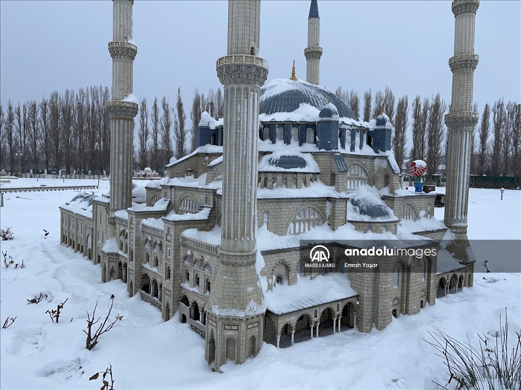 Eskişehir'de kar sonrası "beyaz kareler"