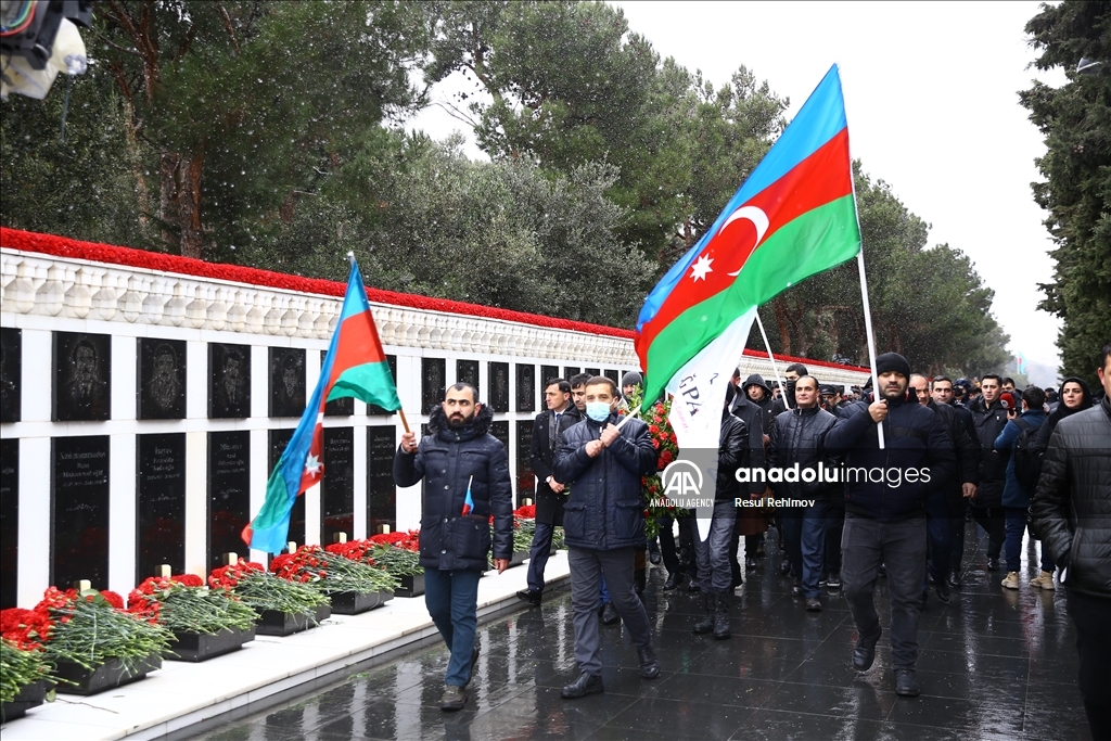 В Азербайджане чтут память жертв трагедии 20 Января