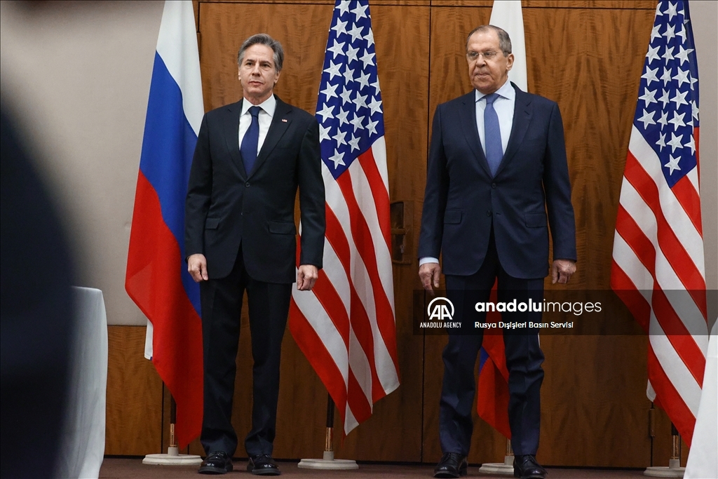 دیدار وزرای امور خارجه روسیه و آمریکا در ژنو آغاز شد 