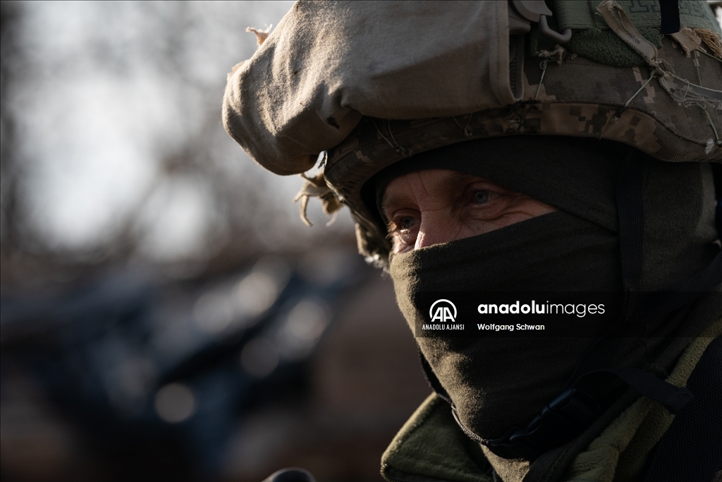 Stanytsia Luhanska bölgesindeki Ukrayna askerleri