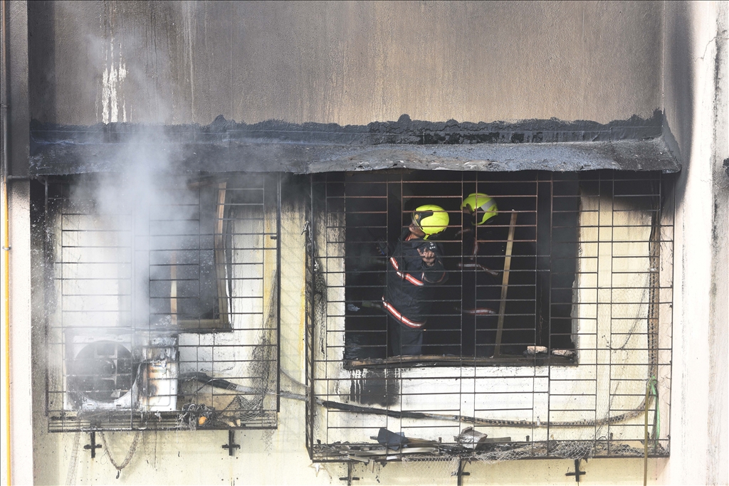 Пожар во 20-катница во Индија: Загинаа 7 лица
