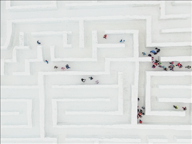 Poljska: Najveći snježni labirint na svijetu i ove godine dočekuje brojne posjetioce 