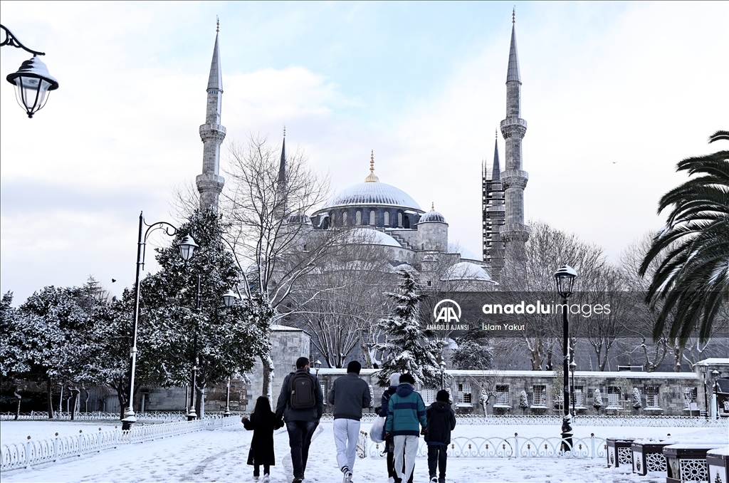 İstanbul'da kar yağışı