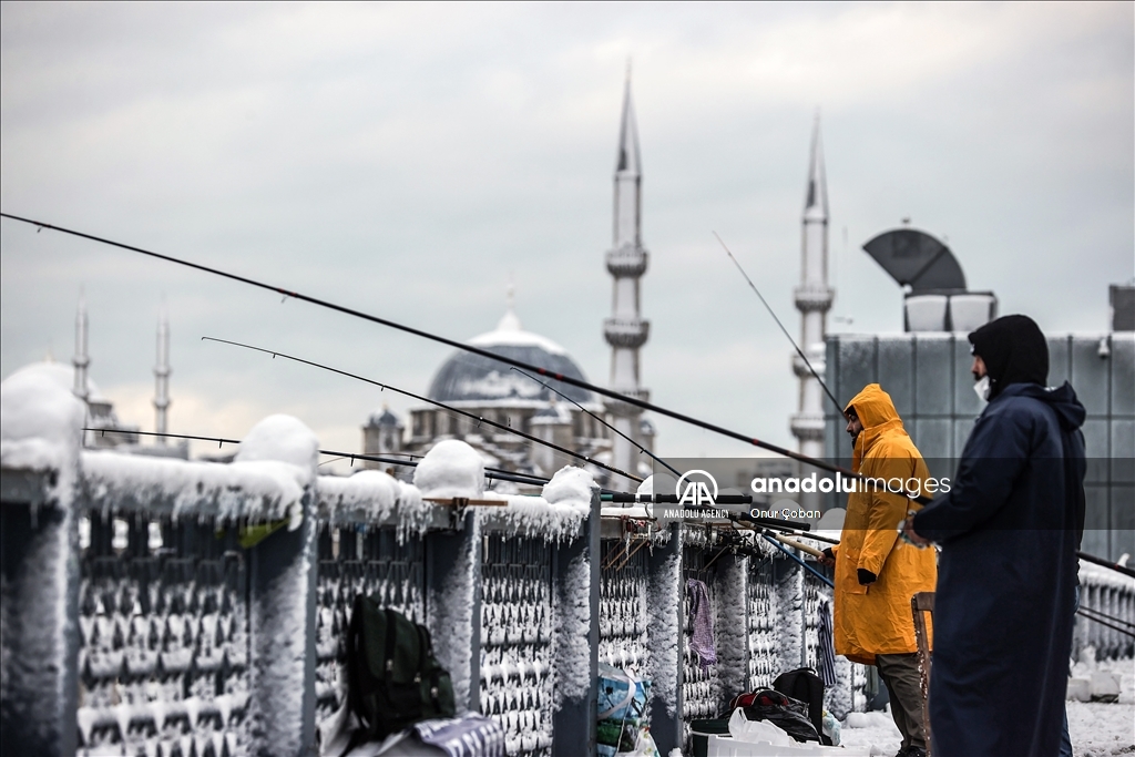 استانبول جامه سفید بر تن کرد
