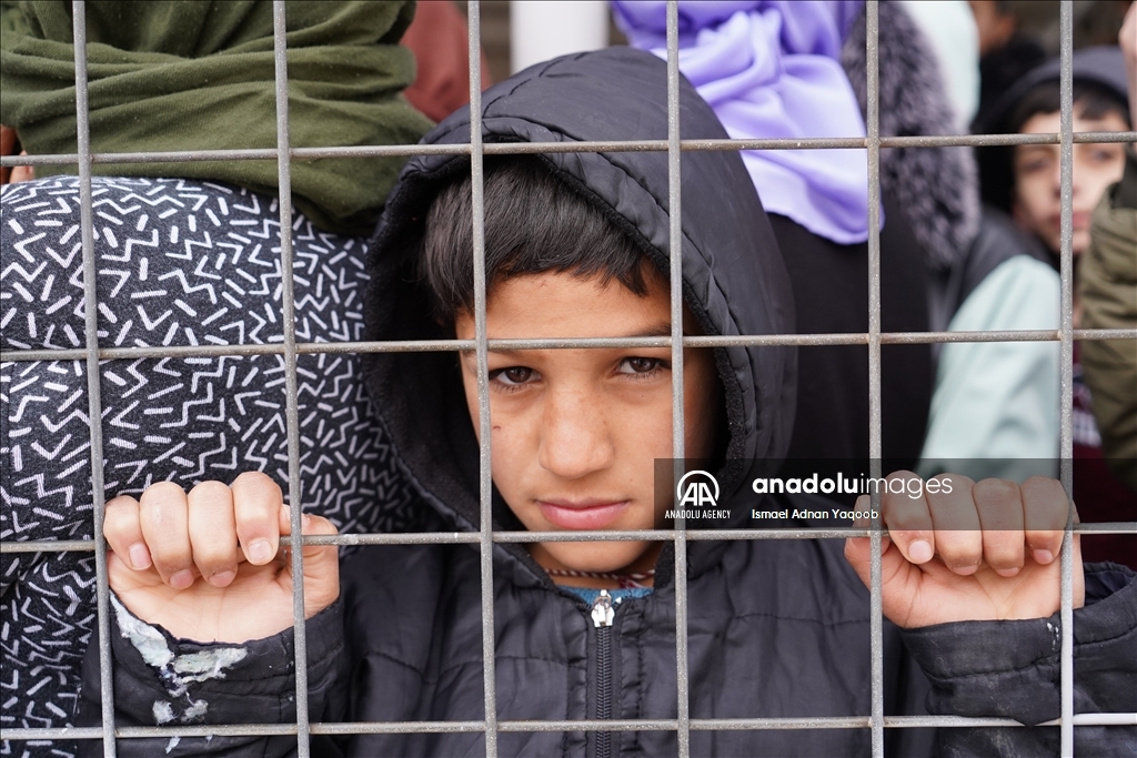 الثلوج تزيد معاناة النازحين اليزيديين شمال العراق