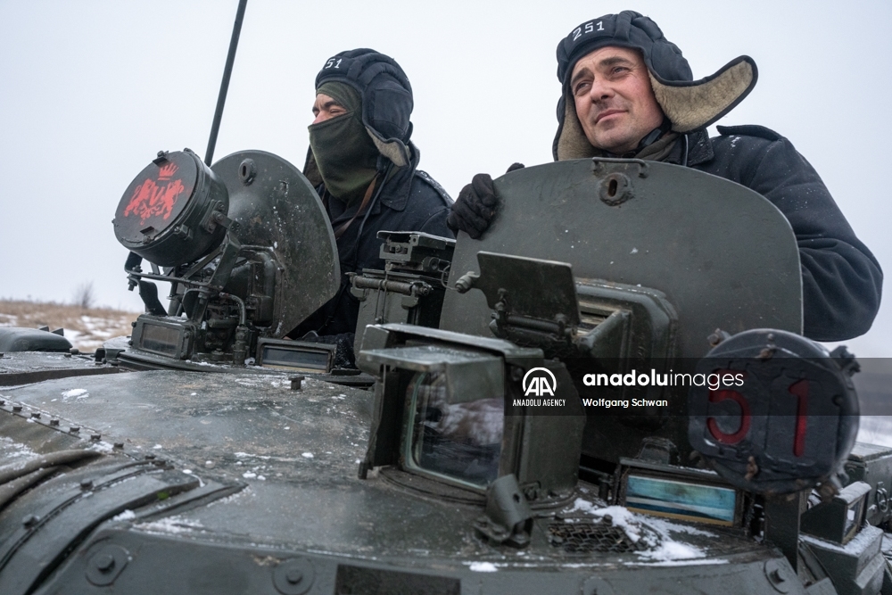 Estos son los militares ucranianos al frente de la brigada mecanizada en la frontera con Rusia