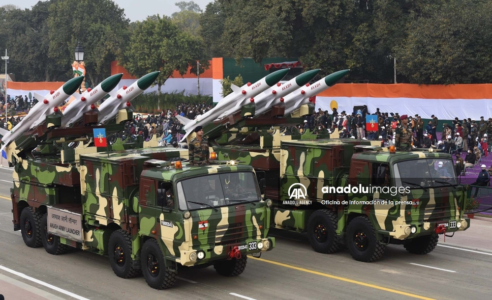 Celebración del 73° Día de la República India en Nueva Delhi