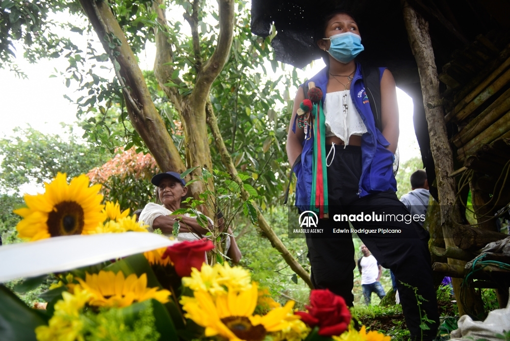 Así se realizó el funeral del líder indígena José Albeiro Camayo, asesinado al parecer por las disidencias de las FARC