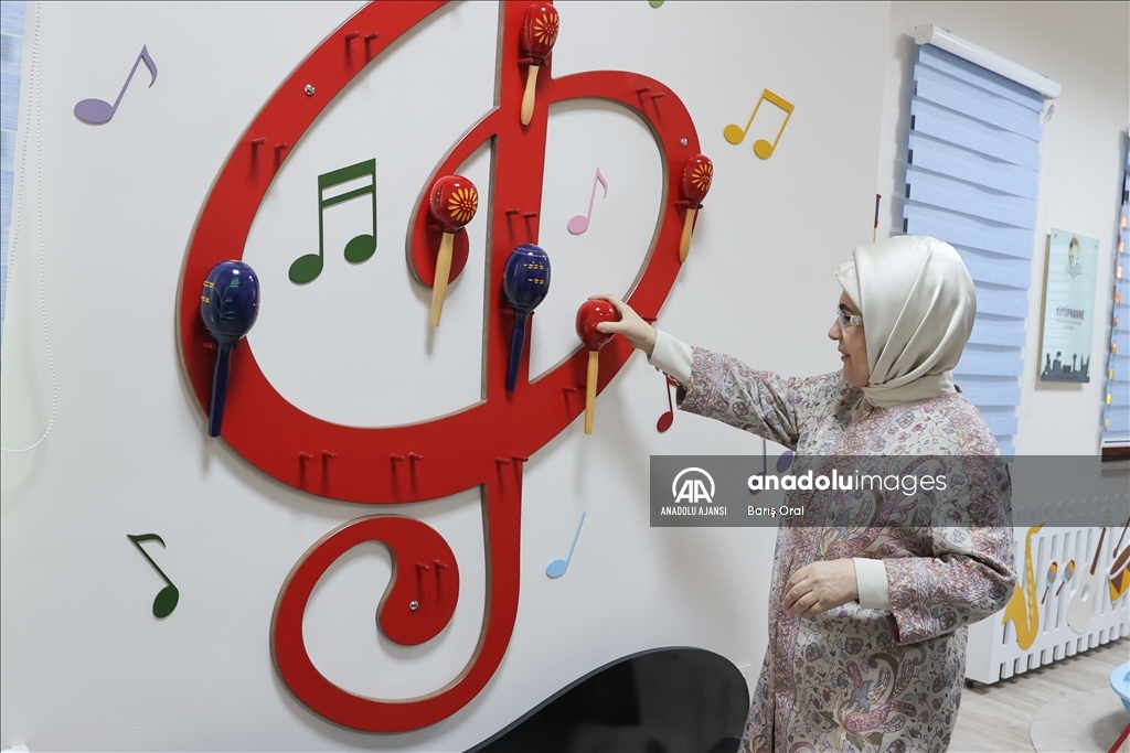 Emine Erdoğan, Altındağ Bebek Kütüphanesinin açılışını yaptı