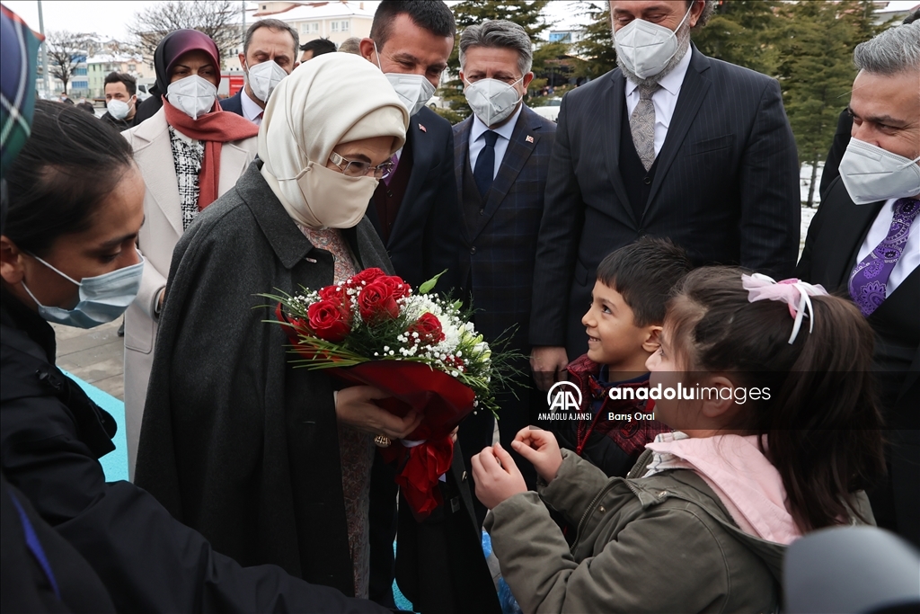 Emine Erdoğan, Altındağ Bebek Kütüphanesinin açılışını yaptı