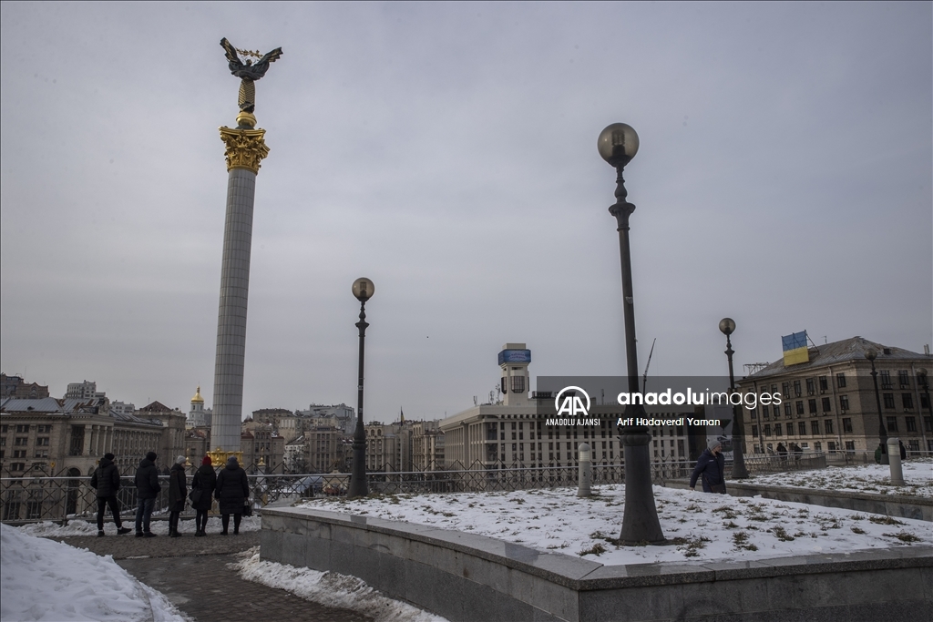 Ukrayna'nın başkenti Kiev'de günlük yaşam
