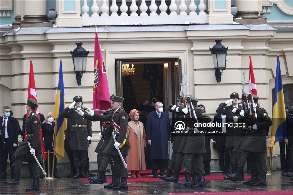 Визит президента Турции Реджепа Тайипа Эрдогана в Украину