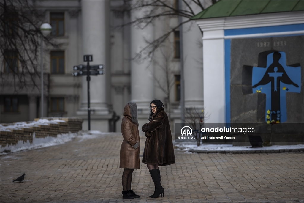 Ukrayna'nın başkenti Kiev'de günlük yaşam