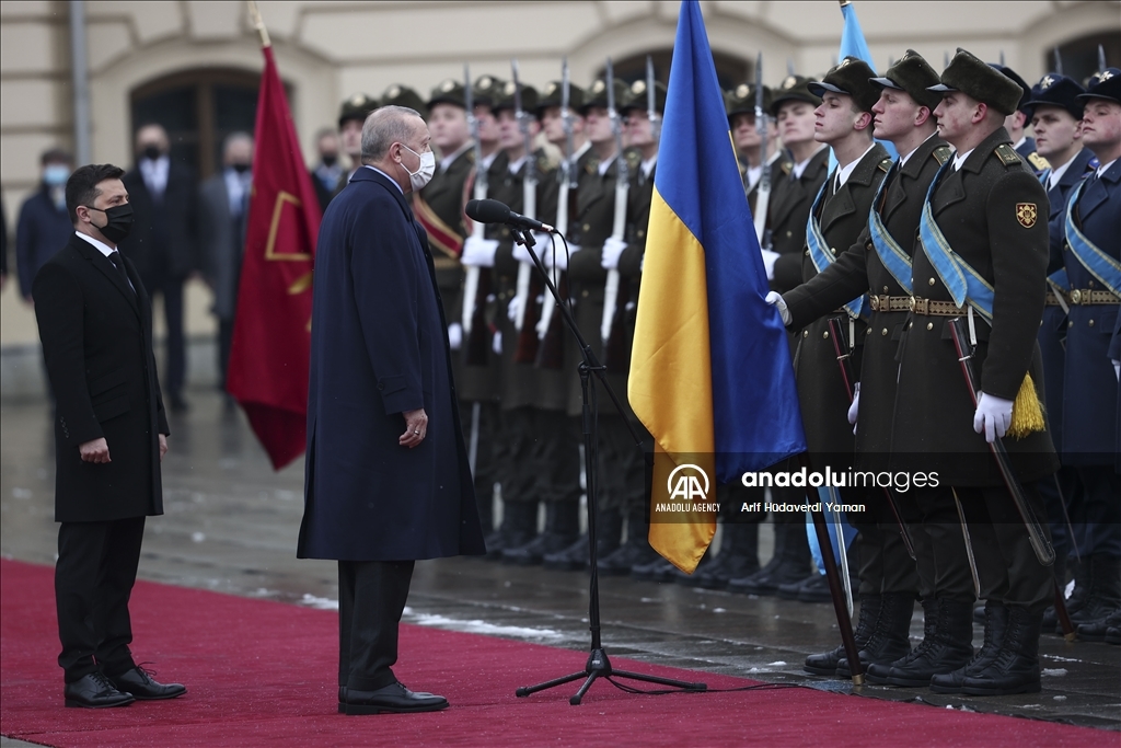 Визит президента Турции Реджепа Тайипа Эрдогана в Украину