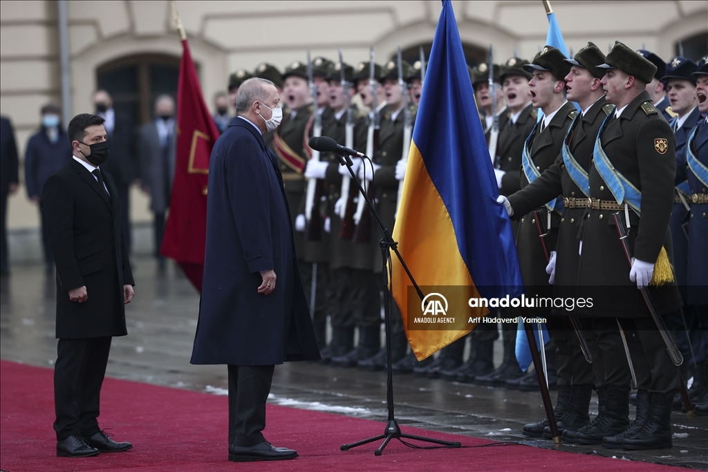 Визит президента Турции Реджепа Тайипа Эрдогана в Украину