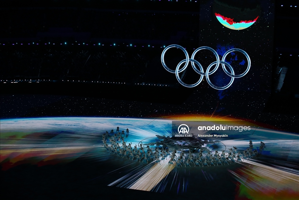 2022 Pekin Kış Olimpiyatları resmi açılış töreniyle başladı